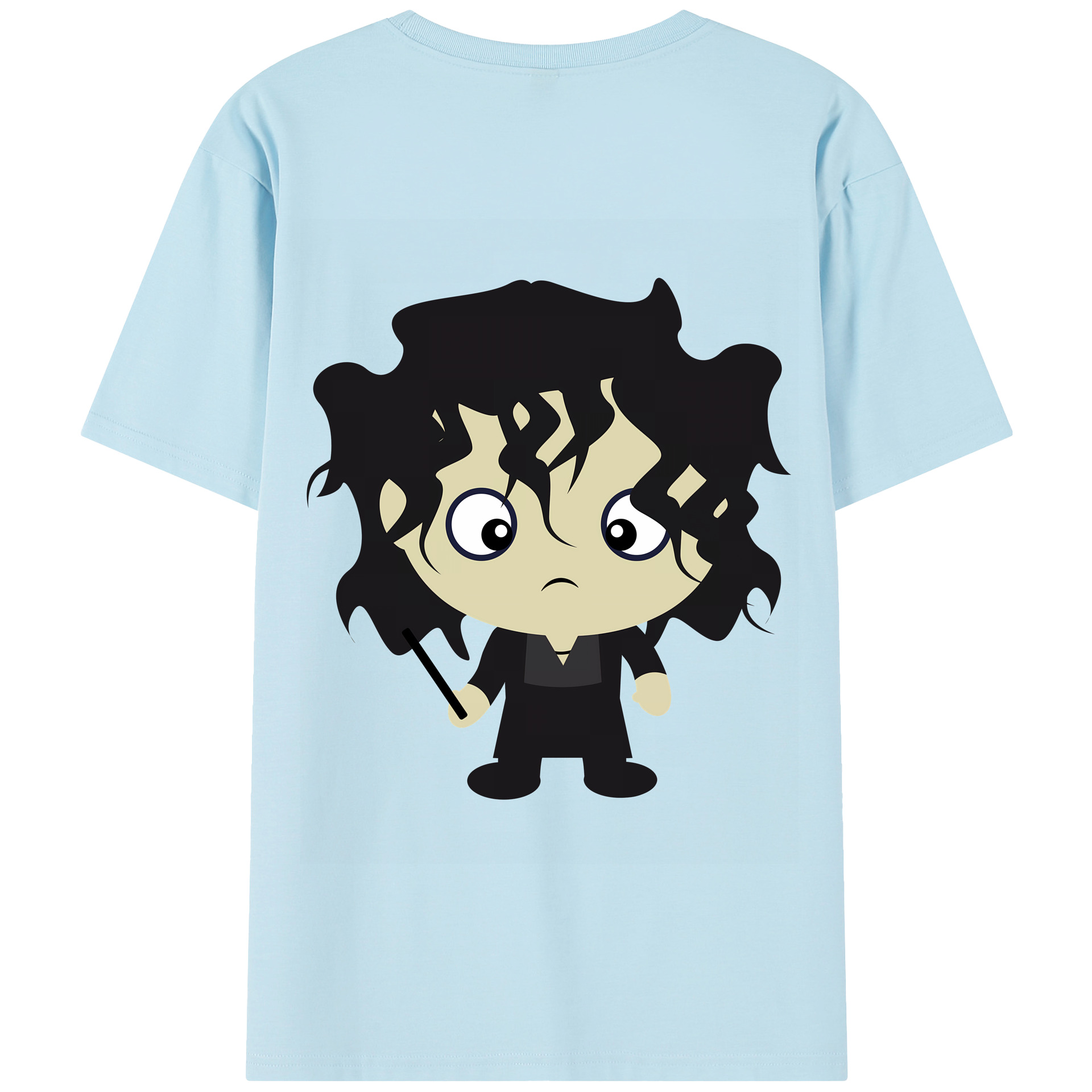 （画像用） Harry Potter ハリー・ポッターシリーズ 綿100％半袖Tシャツ（背面プリント）
